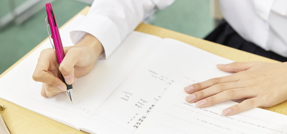 定期テスト対策で内申アップを目指す