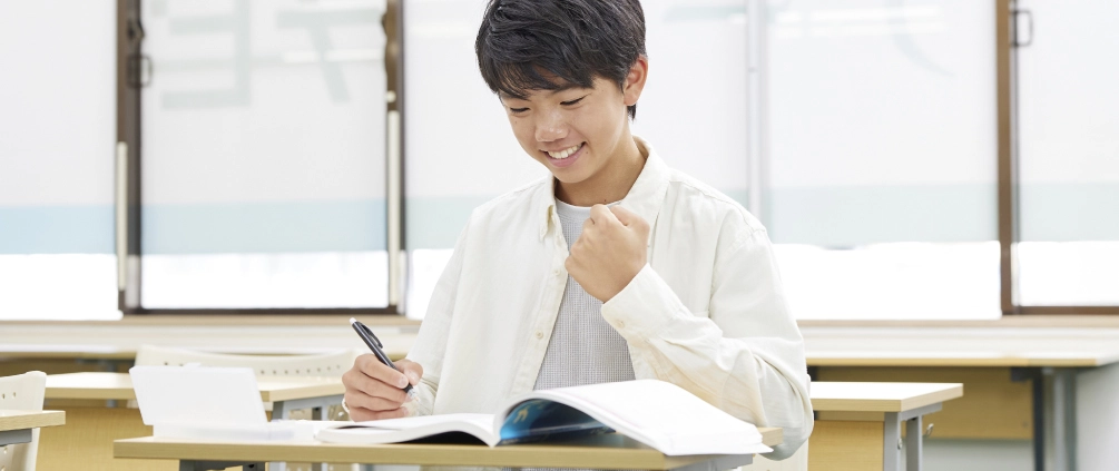 講習で復習を行う学習サイクルで苦手克服