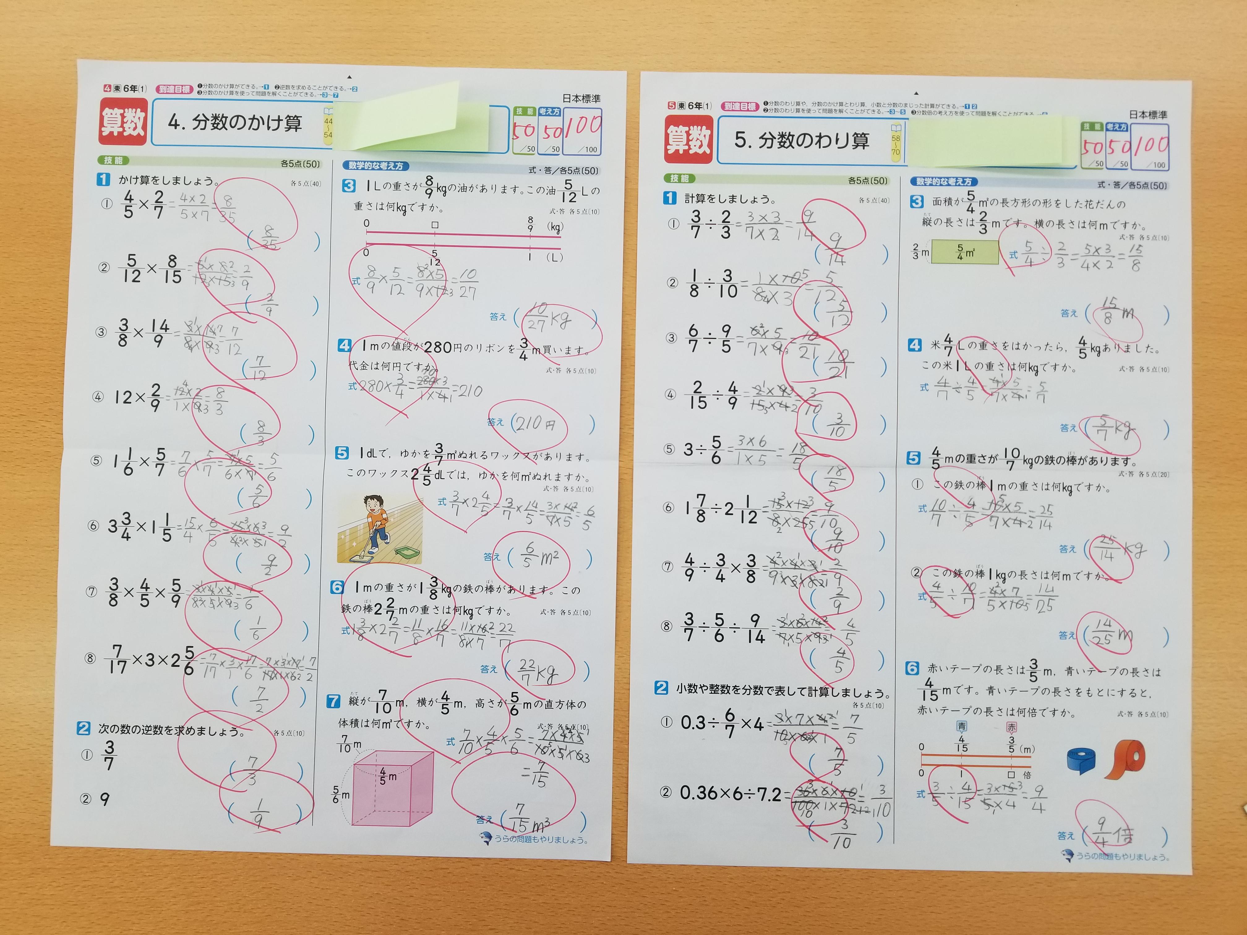 成績紹介part 小学生も頑張っています 東京都東大和市の個別