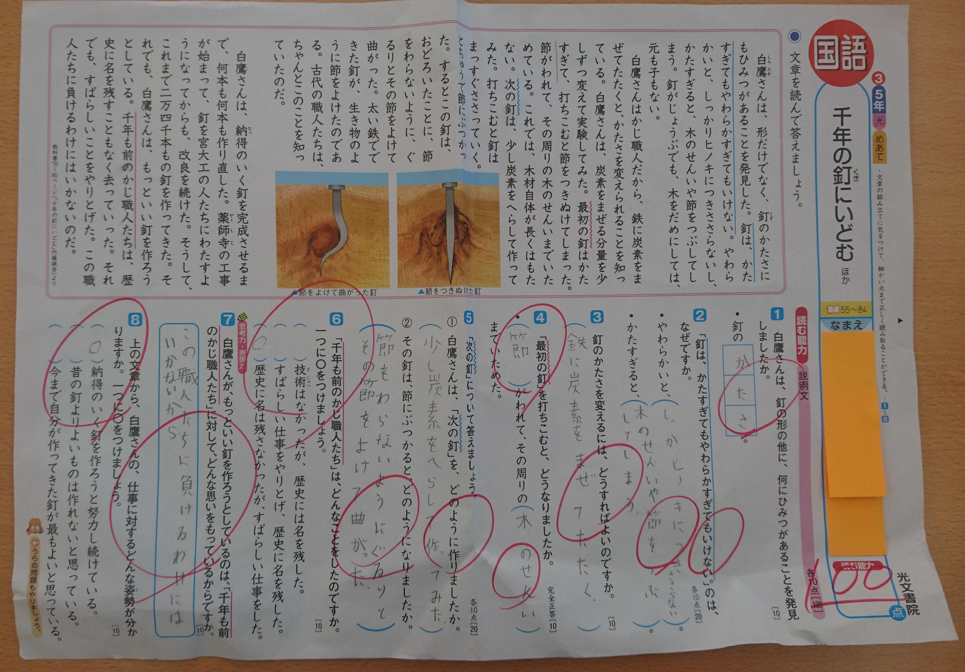 1学期単元テスト健闘者 小学生 東京都八王子市の個別塾 学習塾 ナビ個別指導学院 堀之内校ブログ