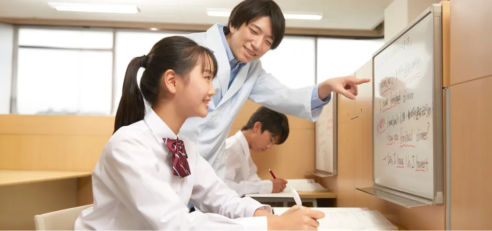 個別授業（講師1人に対して生徒2人まで）